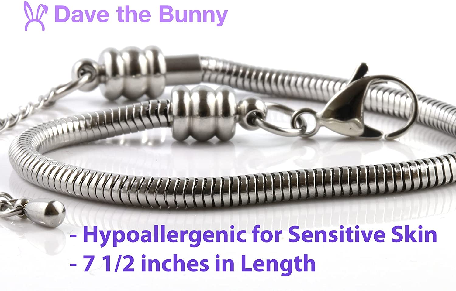 Helicopter Snake Chain Charm Bracelet