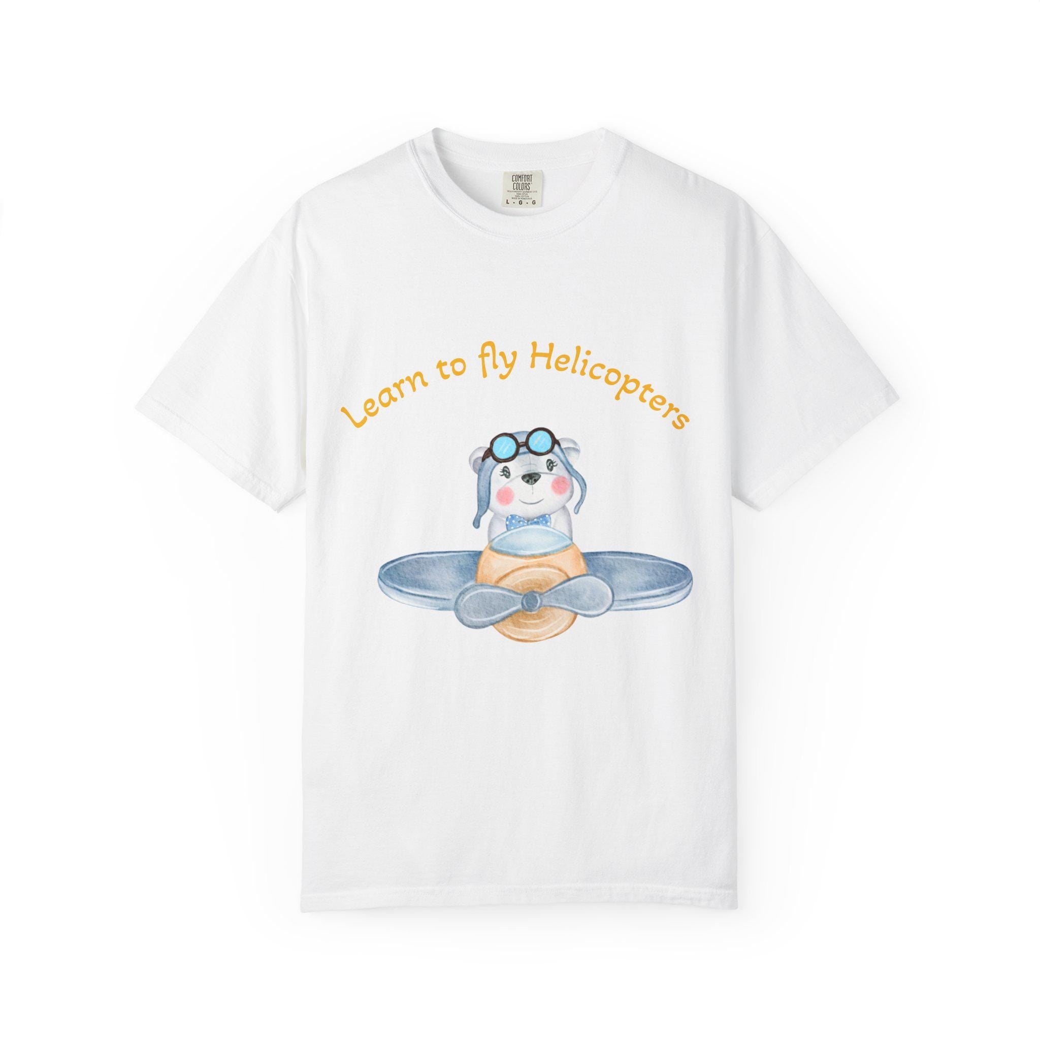 Unisex Cotton whimsical T-Shirt for Aviation enthusiasts