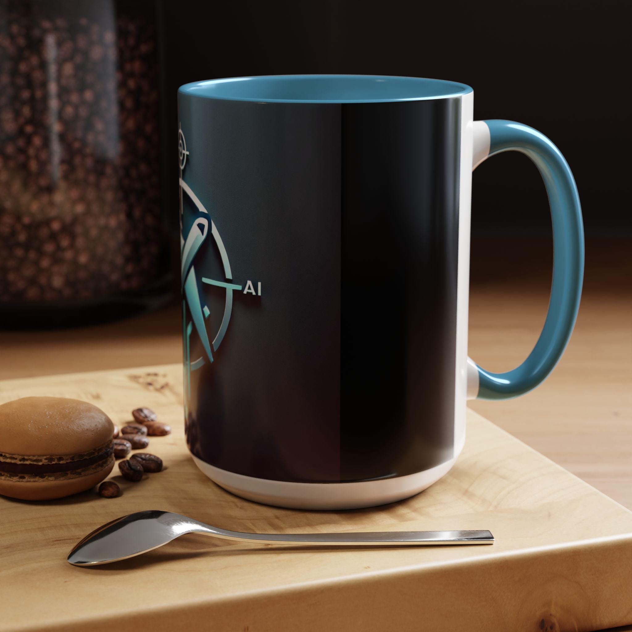 Aviation Coffee Mug gift for Pilots, Airplane Compass Design