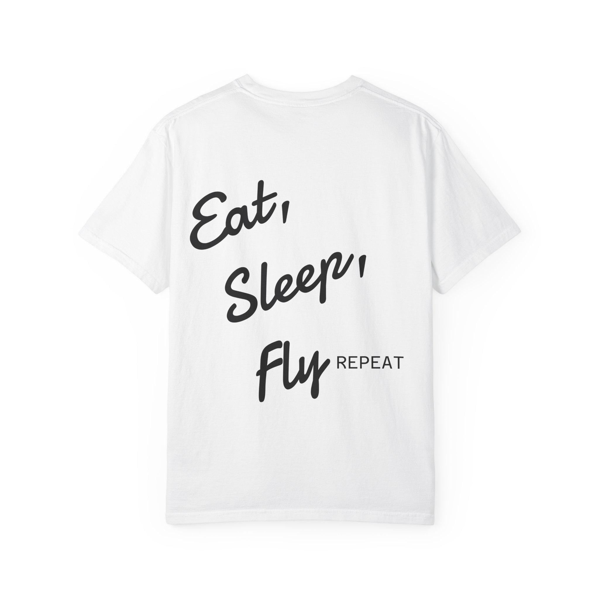 Cotton Airplane Graphic Tee: Aviation Themed Gift for Pilots