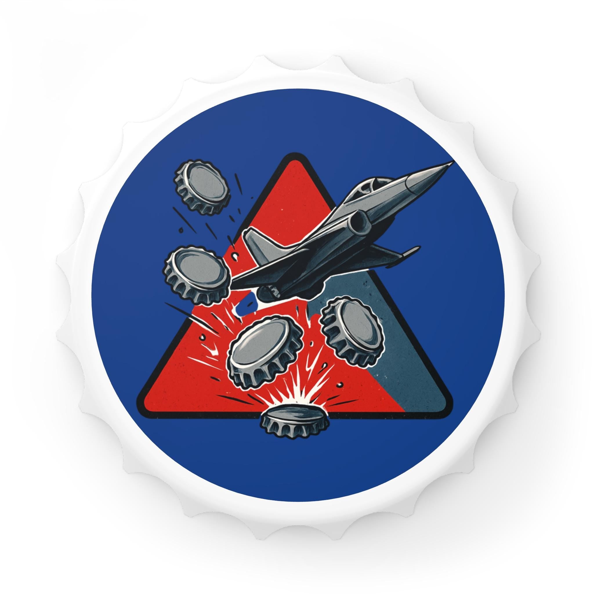 Magnetic Aviator Bottle Opener for Aviation Lovers, Bar Accessory, Beer Enthusiasts