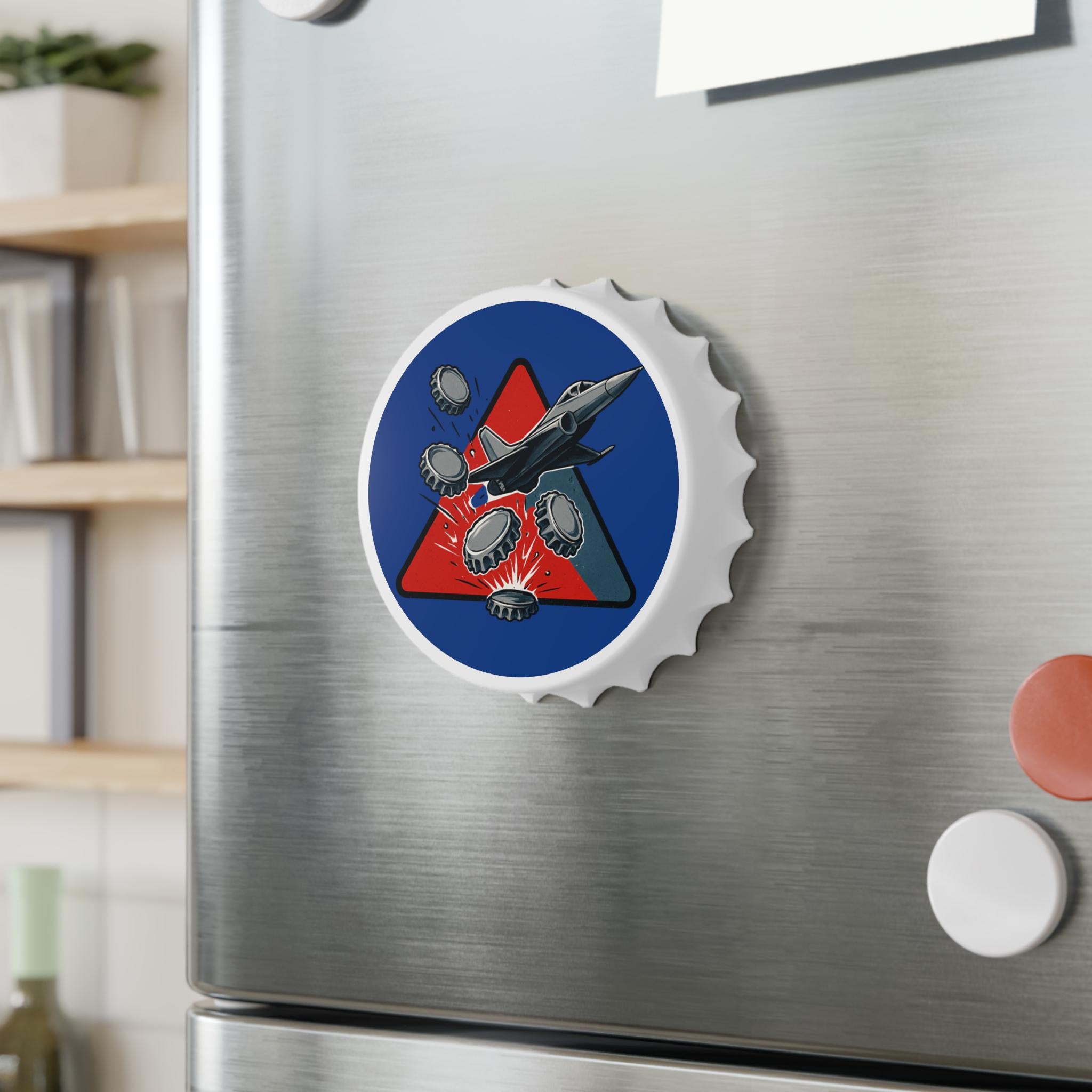 Magnetic Aviator Bottle Opener for Aviation Lovers, Bar Accessory, Beer Enthusiasts