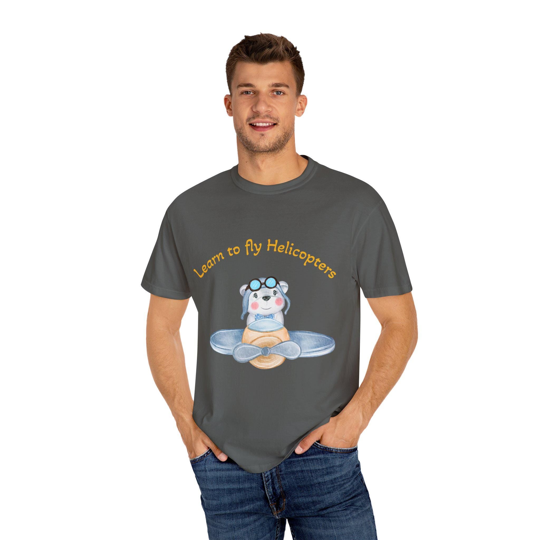Unisex Cotton whimsical T-Shirt for Aviation enthusiasts