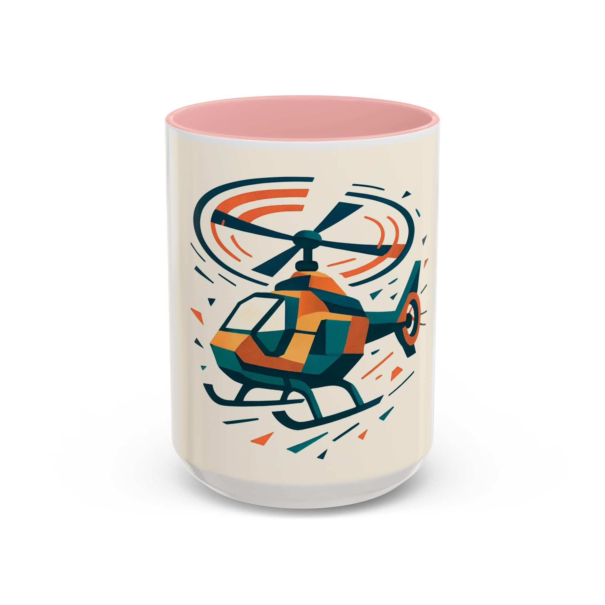 Helicopter Coffee Mug gift for Aviation lovers and enthusiasts
