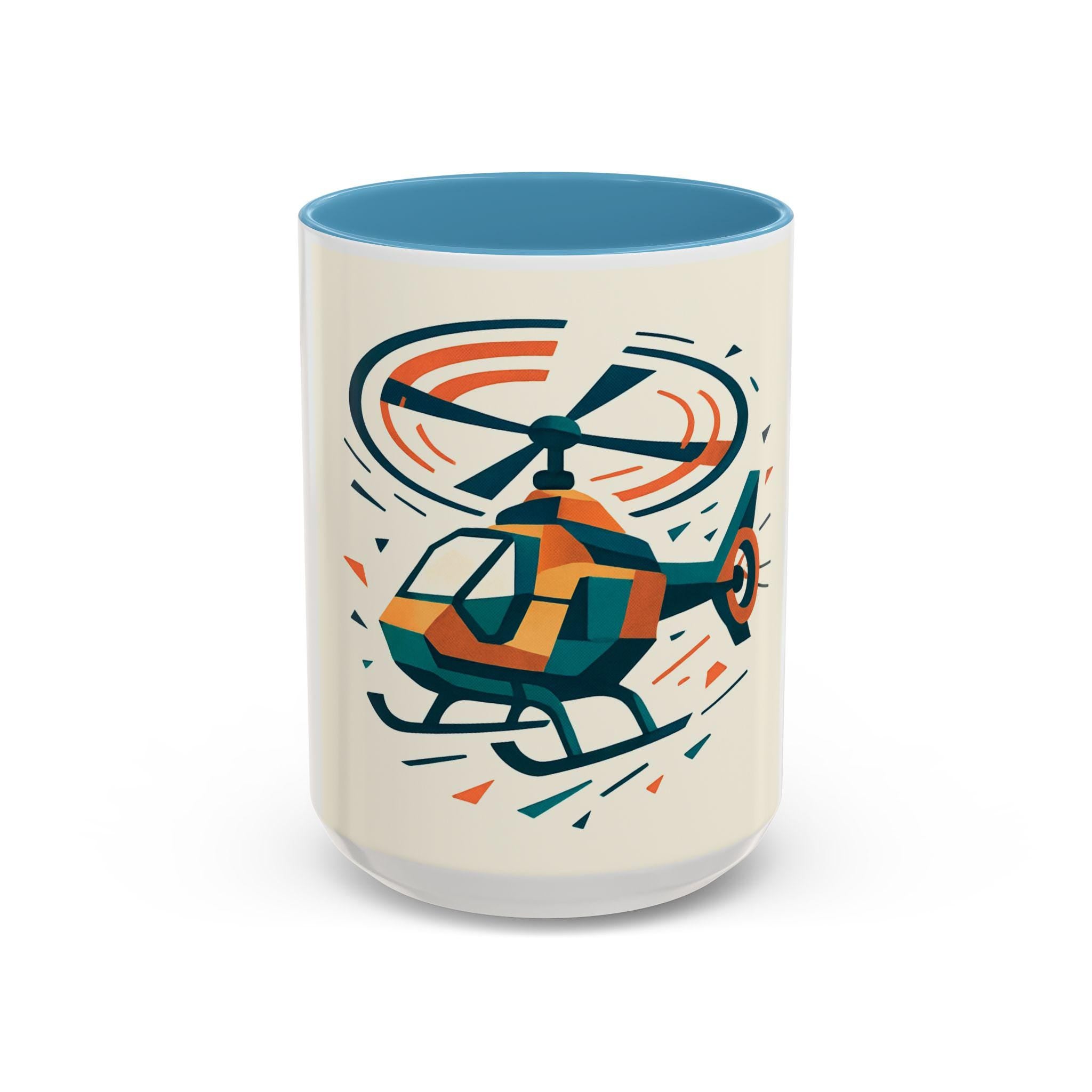 Helicopter Coffee Mug gift for Aviation lovers and enthusiasts