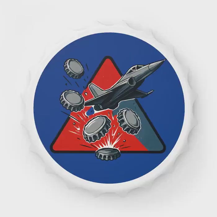 Magnetic Aviator Bottle Opener for Aviation Lovers,  Bar Accessory, Beer Enthusiasts