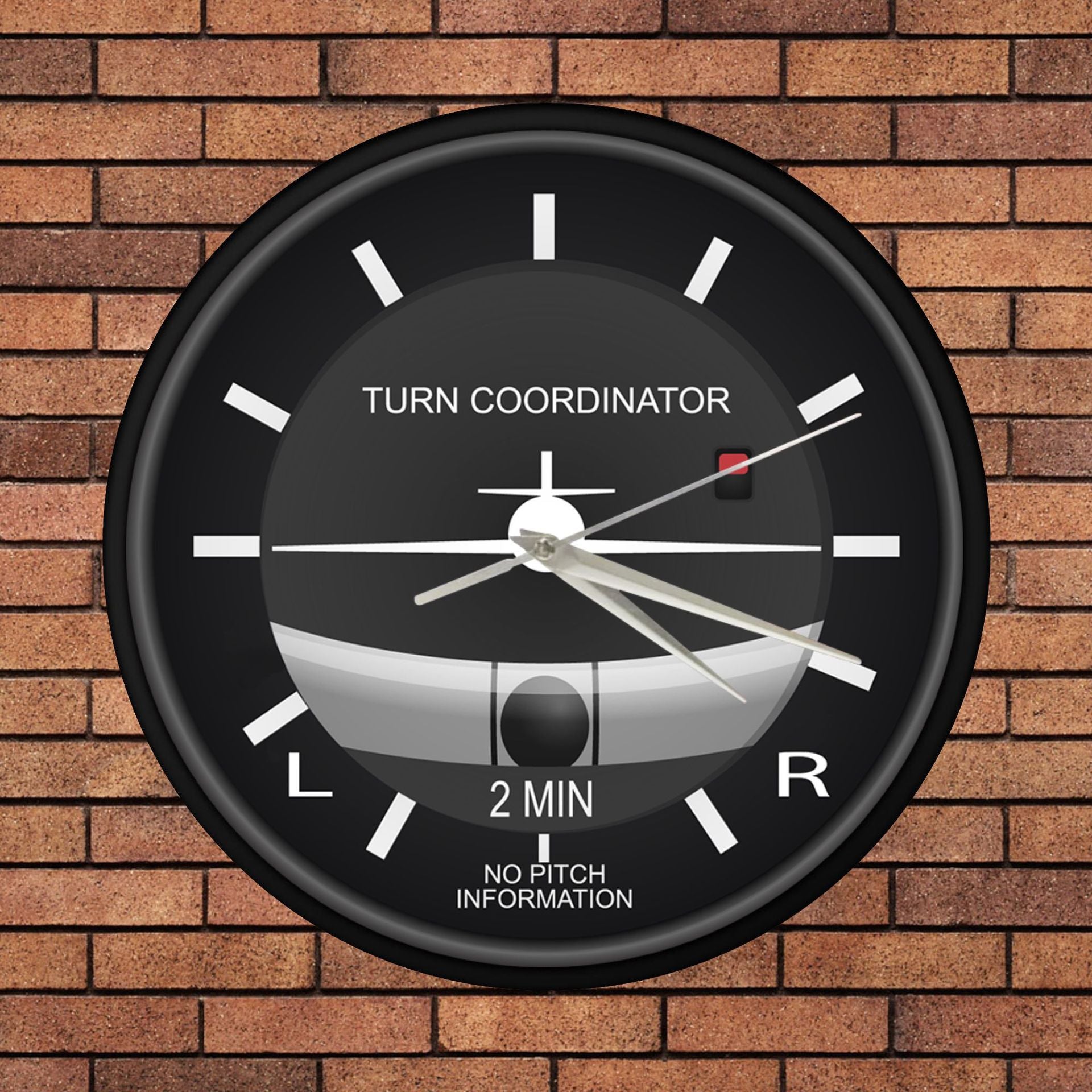 Aviation Classic Instrument Timer Wall Clock