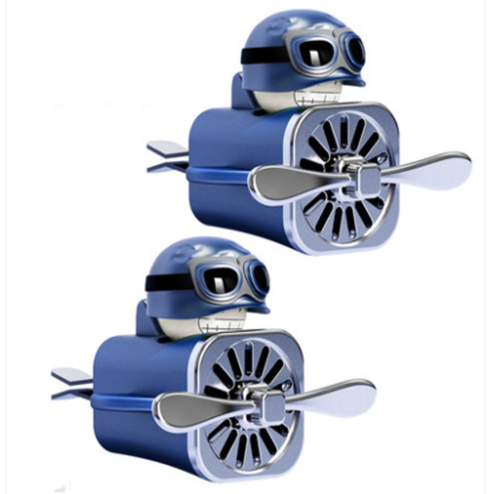 Air Force Pilot Small Fan Car Interior Decoration Soldier Ornament