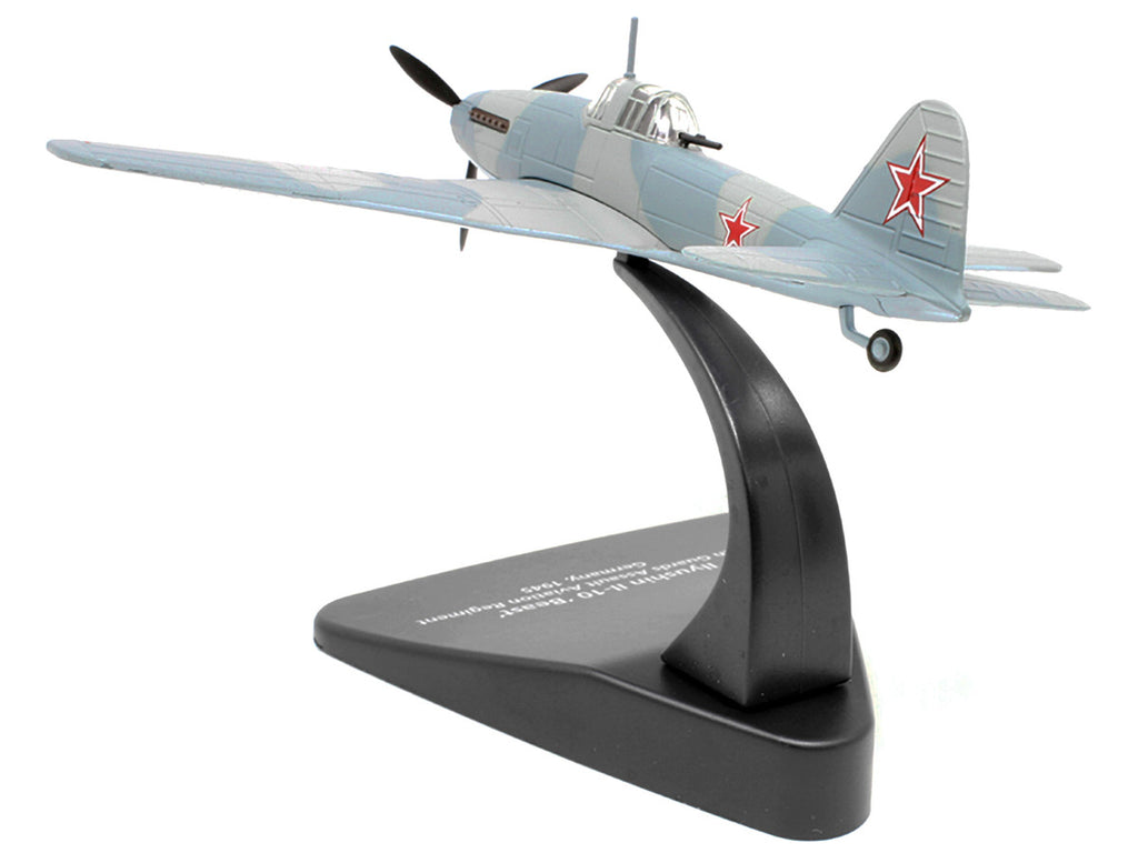 Ilyushin Il-10 "Beast" War Plane 108th Guards Assault Aviation Regiment Germany (1945) "Oxford Aviation" Series 1/72 Diecast Model Airplane by Oxford Diecast-2