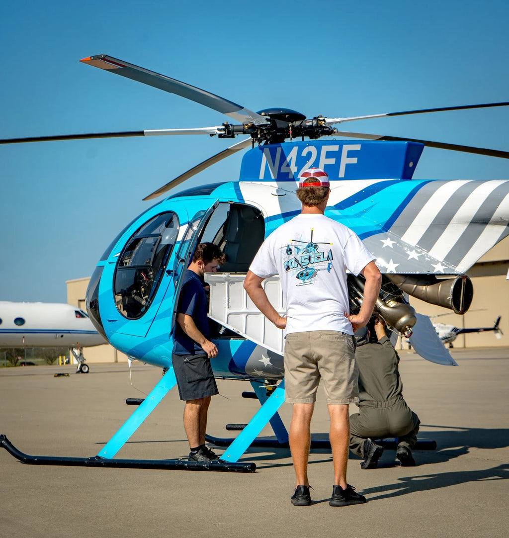 Cleetus Consuela Helicopter Shirt - M