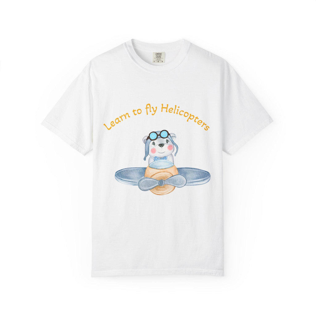 Unisex Cotton whimsical T-Shirt for Aviation enthusiasts