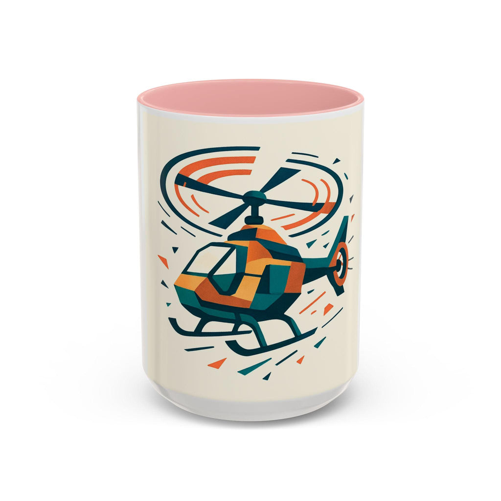 Helicopter Coffee Mug gift for Aviation lovers and enthusiasts