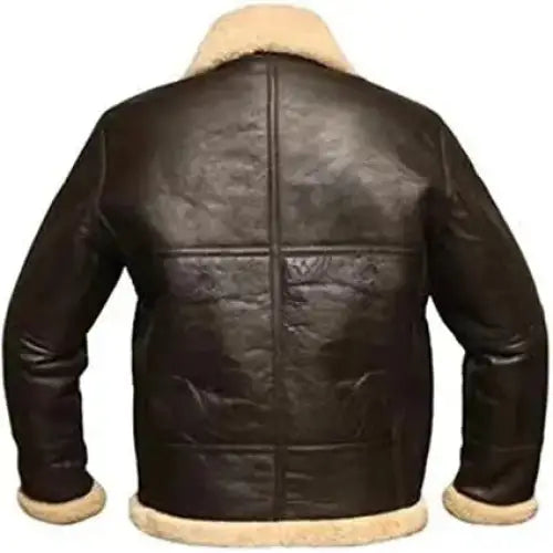 Mens Shearling Aviator Jacket